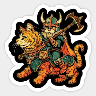 Warrior Cat Sticker